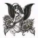 Even if I was perfect, you would still kill me Even if I was a saint, you would still judge me And if I were an angel,  tattoo design idea