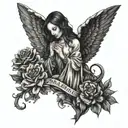 Even if I was perfect, you would still kill me Even if I was a saint, you would still judge me And if I were an angel,  tattoo design idea