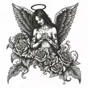 Even if I was perfect, you would still kill me Even if I was a saint, you would still judge me And if I were an angel,  tattoo design idea
