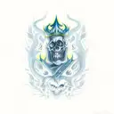 7 princes of hell tattoo design idea