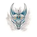 Anubis tattoo design idea