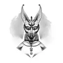 Anubis tattoo design idea