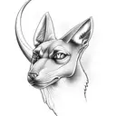 Anubis tattoo design idea