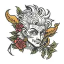 killua zoldyck tattoo design idea