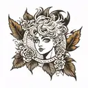 killua zoldyck tattoo design idea