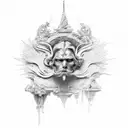 icarus tattoo design idea