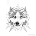 lobo tattoo design idea