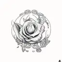 Sobriety tattoo design idea