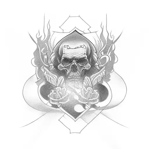 dad RIP tattoo design idea