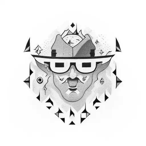 dad RIP tattoo design idea