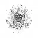 dad RIP tattoo design idea