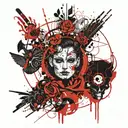 The Master and Margarita tattoo design idea