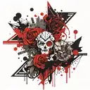 The Master and Margarita tattoo design idea