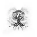 half sleeve that includes images from fantasy novels, incorporating Harry Potter, stormlight archives, tress and the eme tattoo design idea