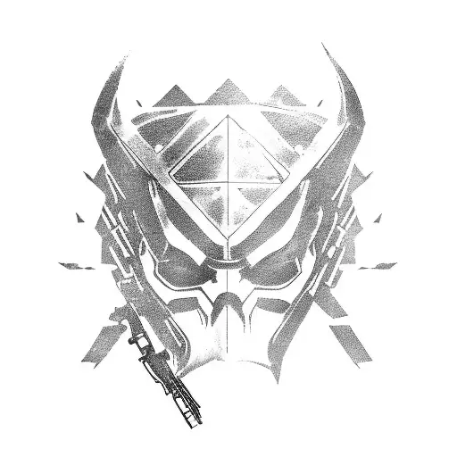 metal gear solid tattoo design idea