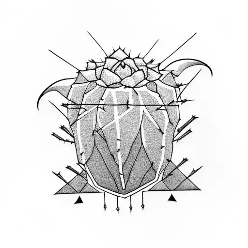 cactus jack tattoo design idea