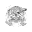 travis scott astroworld rollercoaster sleeve tattoo design idea