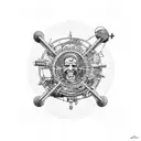 travis scott astroworld rollercoaster sleeve tattoo design idea