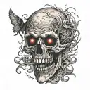 Mini tattoo design idea