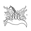 one minimalist chilli pepper tattoo design idea