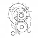 disco 2000 theme tattoo tattoo design idea