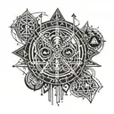 in all gothic and cursive font have "they tryna hate on me just cus im a caucasian tattoo design idea
