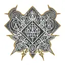 in all gothic and cursive font have "they tryna hate on me just cus im a caucasian tattoo design idea