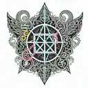 in all gothic and cursive font have "they tryna hate on me just cus im a caucasian tattoo design idea