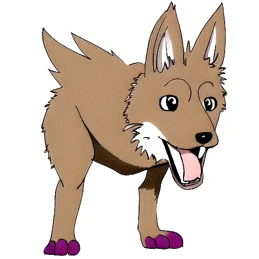 mascota perro  tattoo design idea