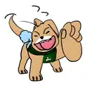 mascota perro  tattoo design idea