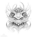 akira kiara mix tattoo design idea