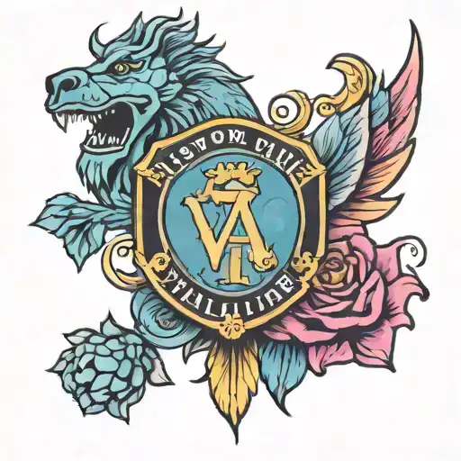 Aston Villa tattoo design idea
