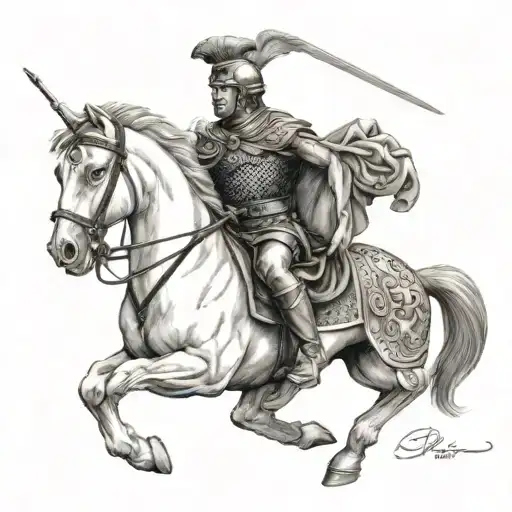 Alexander the Great Bjorn Ironside Hannibal Barca tattoo design idea