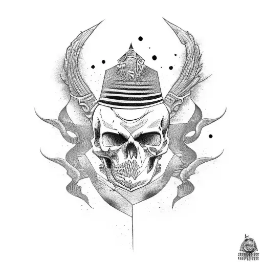 death before dishonor  tattoo design idea
