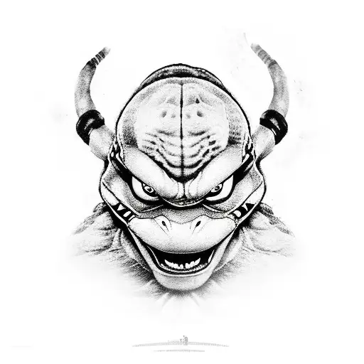 A mashup of Teenage Mutant Ninja Turtles and Super Mario Bros characters tattoo design idea