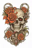 mma and computer sciense combination tattoo tattoo design idea