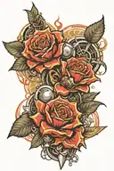 mma and computer sciense combination tattoo tattoo design idea