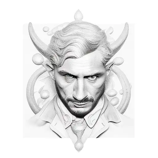 Icaro che cade perdendo piume dalle braccia  tattoo design idea