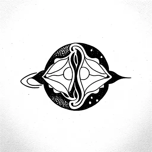 Libra and Pisces tattoo design idea