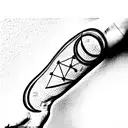 Libra and Pisces tattoo design idea