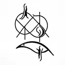 Libra and Pisces tattoo design idea