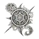 bouclier rohan tattoo design idea