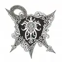 bouclier rohan tattoo design idea