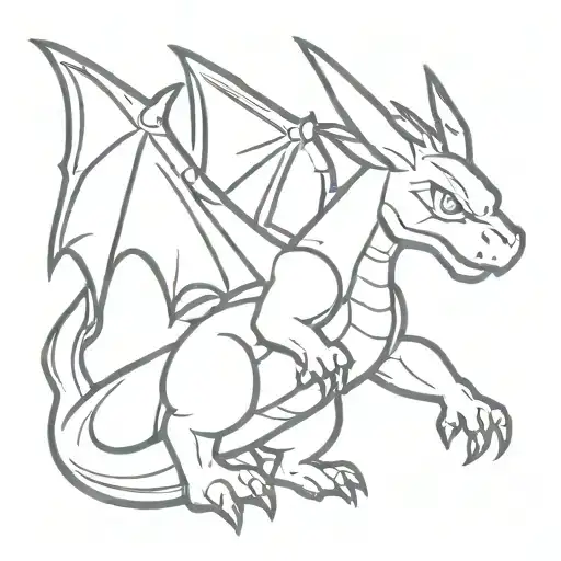 charizard pokemon tattoo tattoo design idea