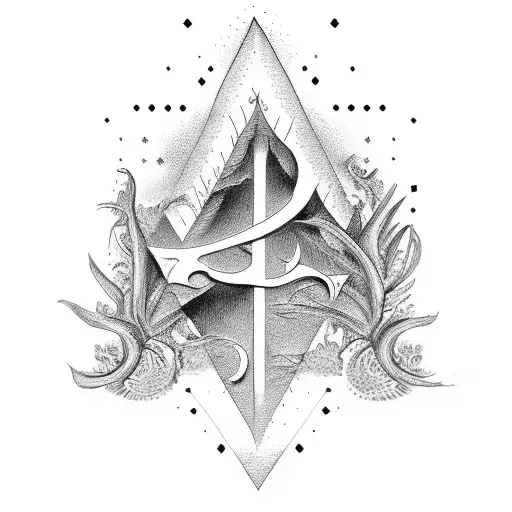 cursive bible verses tattoo design idea