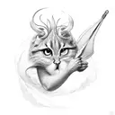 cursive bible verses tattoo design idea