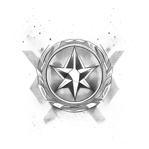 leader symbol, genuine leader tattoo design idea