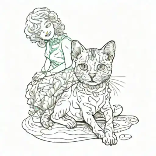 a significant date with a surprise twist incorporating a portrait done by an artist tattoo design idea