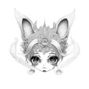 Loli Rafa Lola tattoo design idea