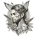 last of us tattoo design idea